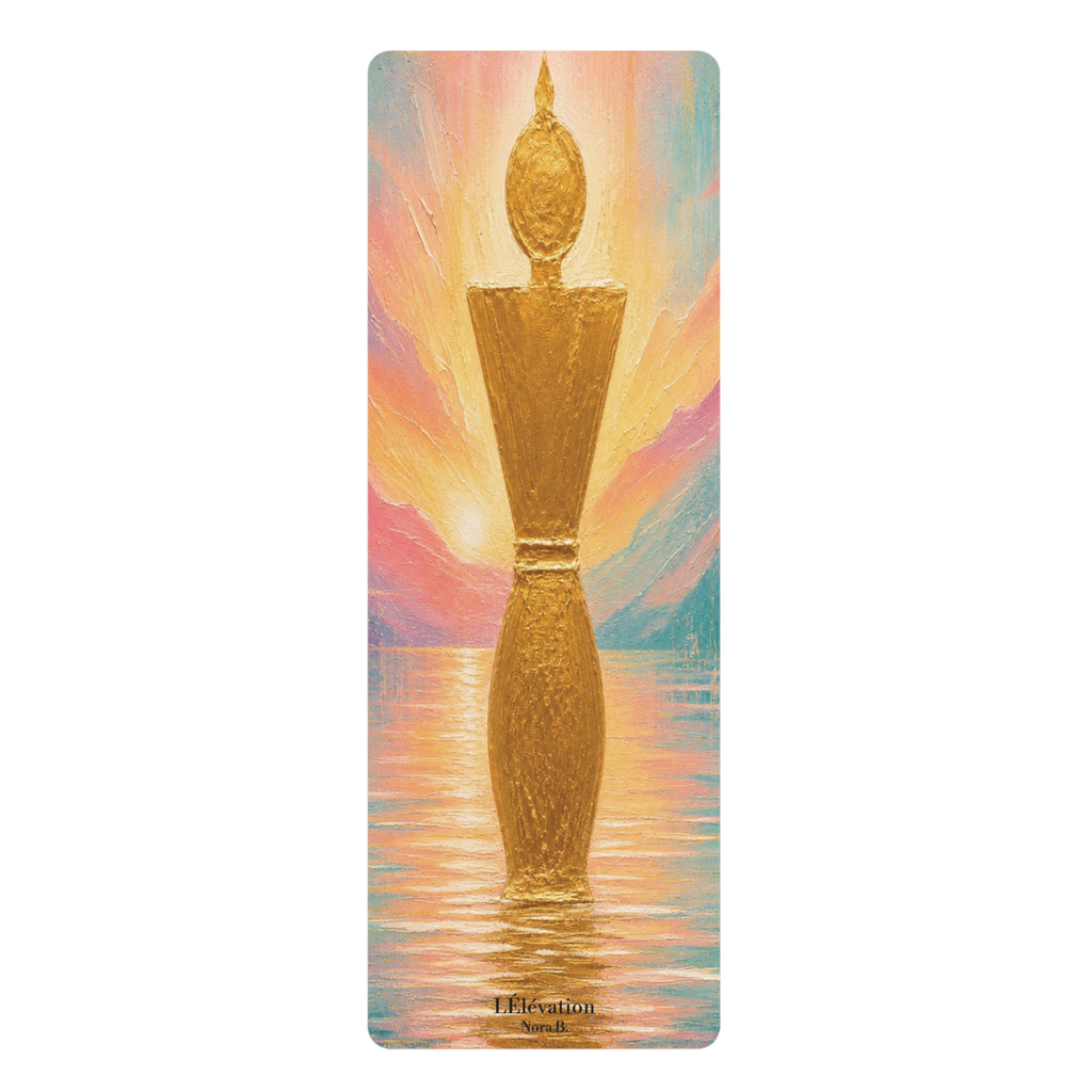 Tapis de yoga d'art thérapeutique & d'ancrage : L Évolution