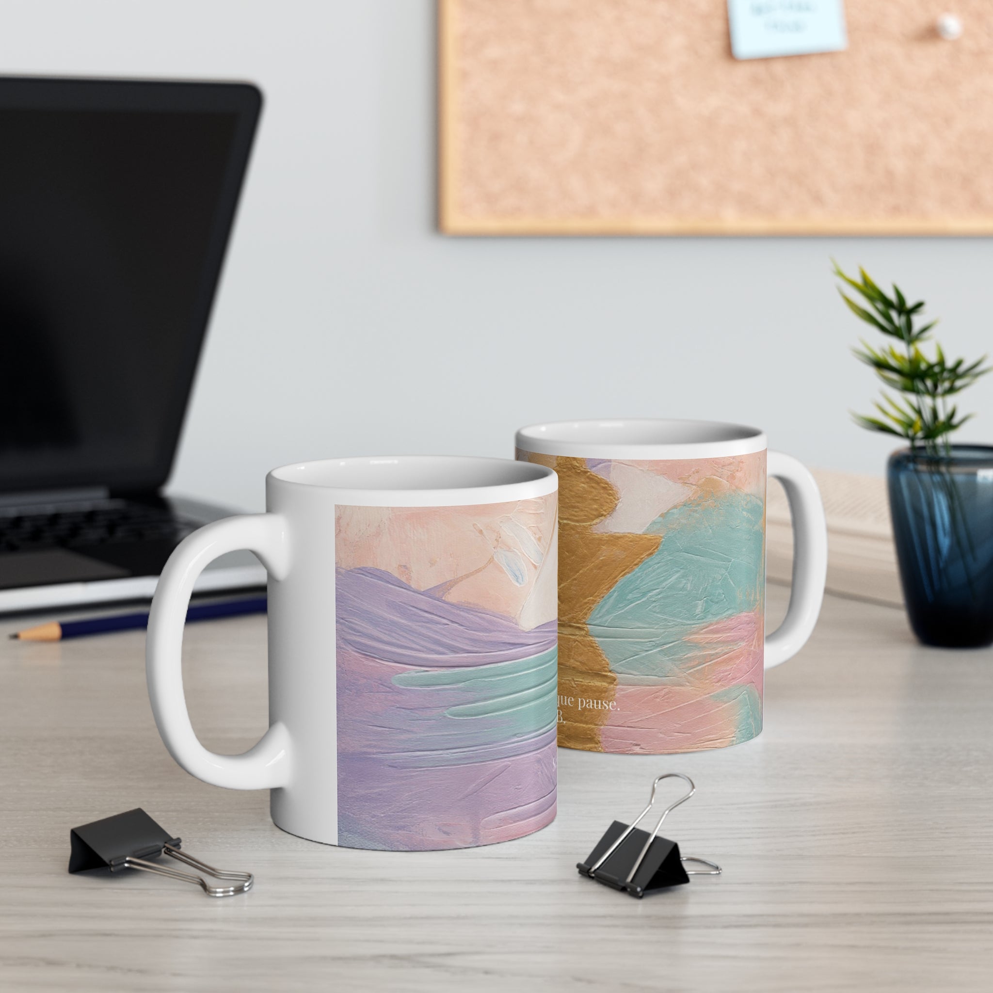 Mug d'Art Thérapeutique et Pause Spirituelle :  L Évolution