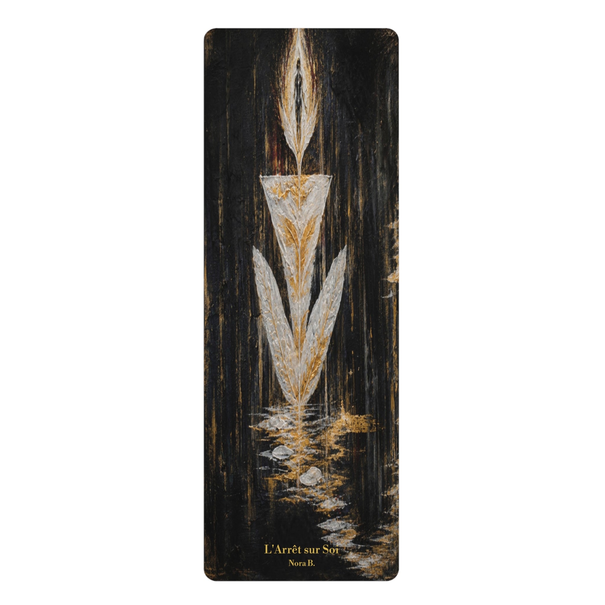 Tapis de Yoga d'Art Thérapeutique et d'Ancrage : L'Arrêt sur Soi - Volume I