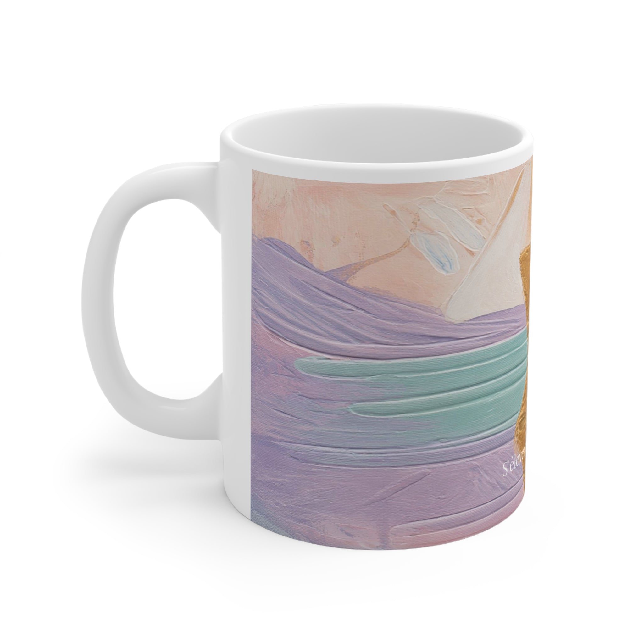 Mug d'Art Thérapeutique et Pause Spirituelle :  L Évolution
