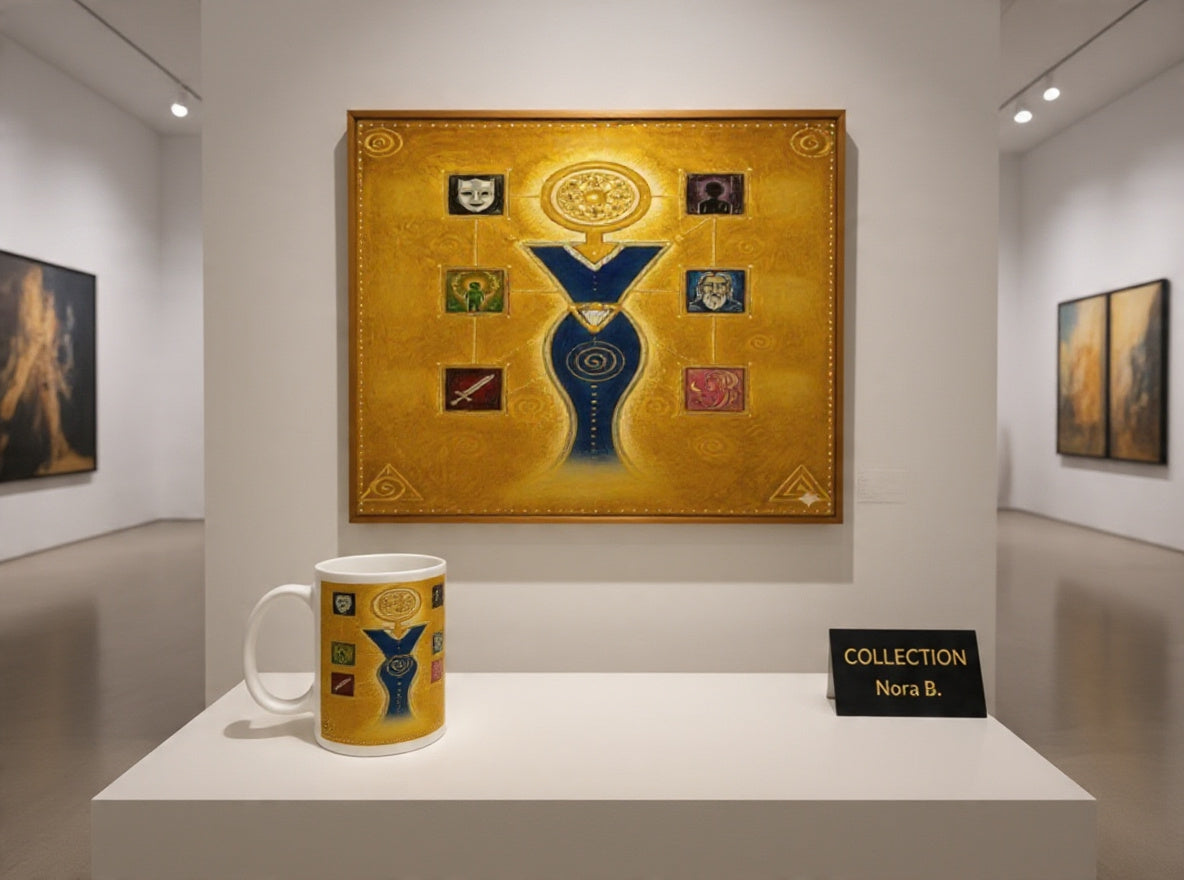 Mug d'Art Thérapeutique et Pause Spirituelle :  La Persona