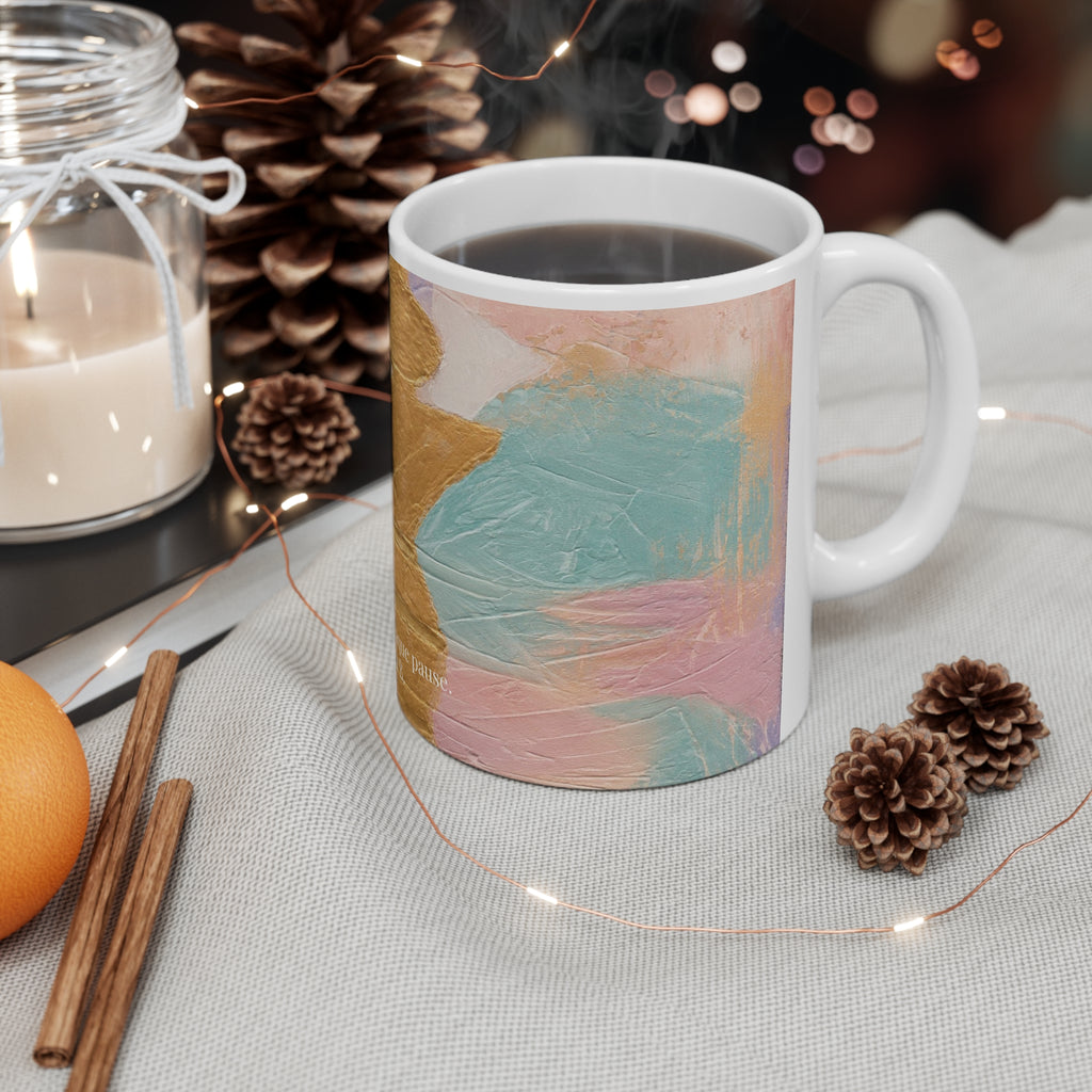 Mug d'Art Thérapeutique et Pause Spirituelle :  L Évolution