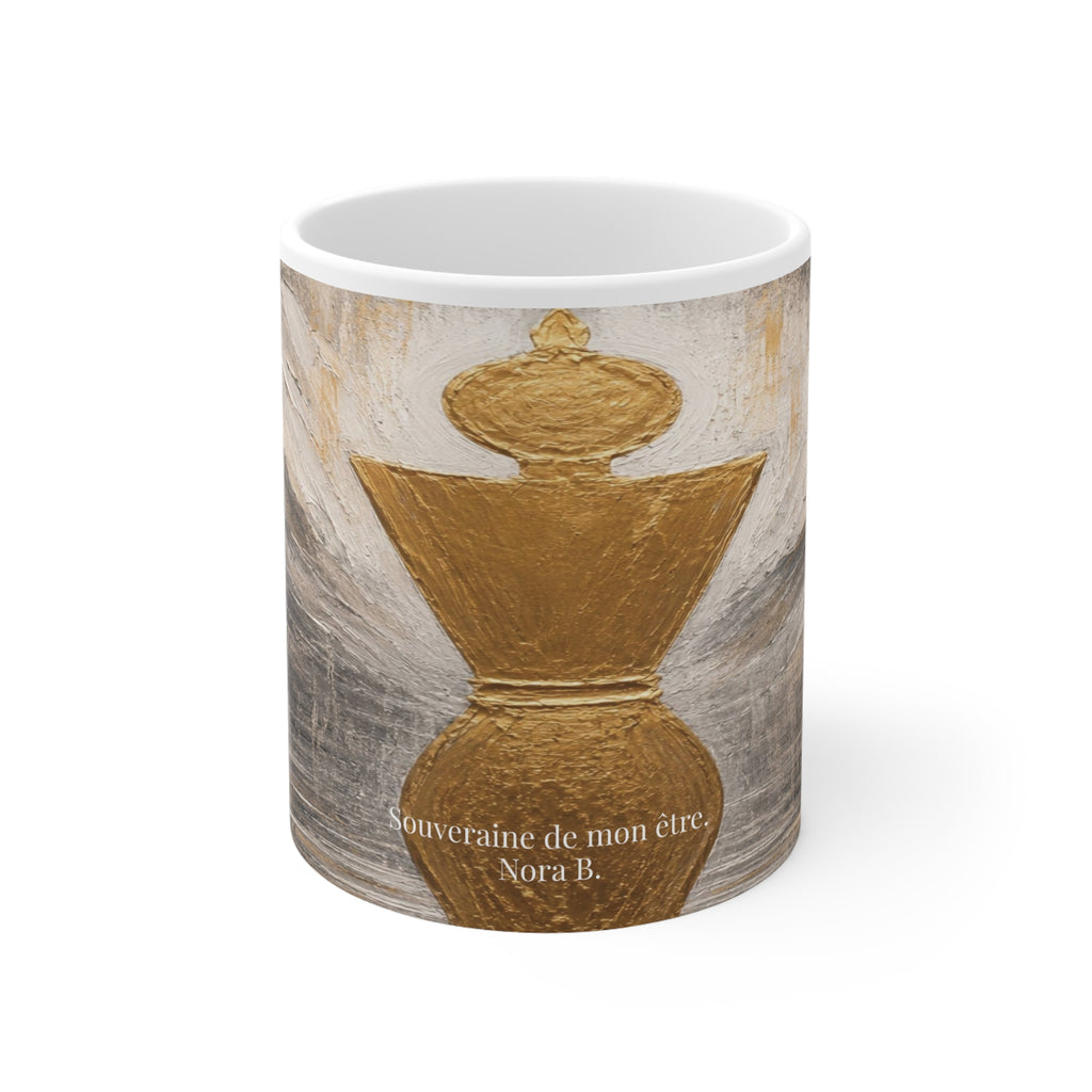 Mug d'Art Thérapeutique et Pause Spirituelle :  La Souveraine