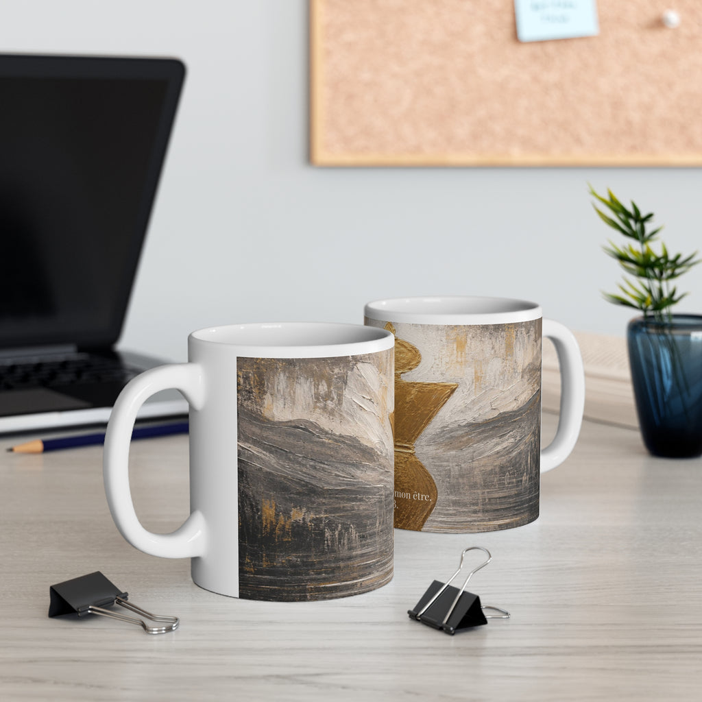 Mug d'Art Thérapeutique et Pause Spirituelle :  La Souveraine