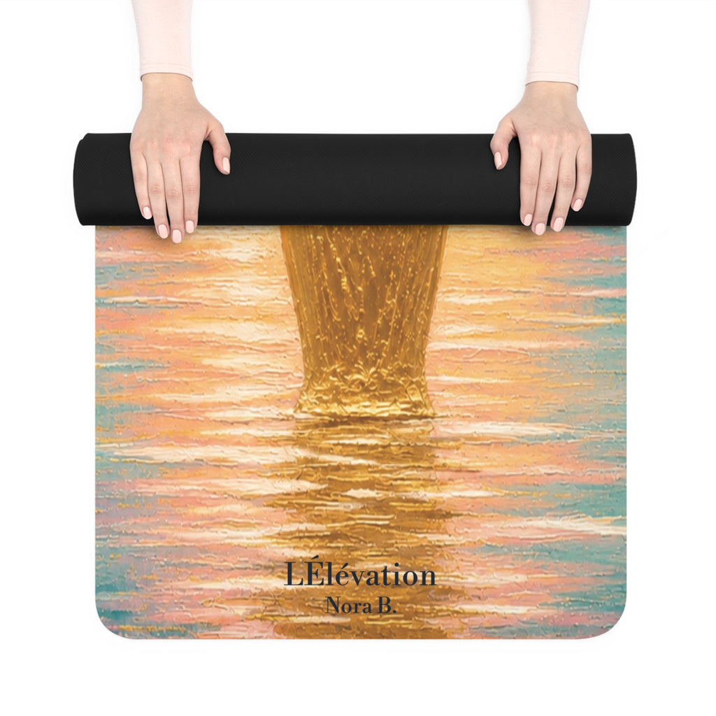 Tapis de yoga d'art thérapeutique & d'ancrage : L Évolution